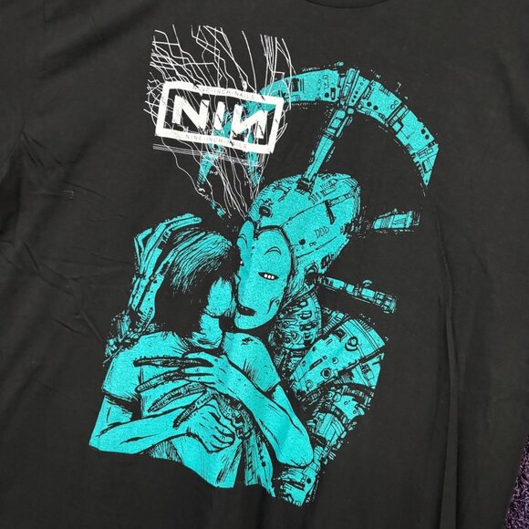 Nine Inch Nails 2005 With Teeth Tour Poster Band T-Shirt XL - Picture 4 of 5